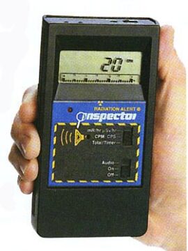高感度數位輻射能偵測計