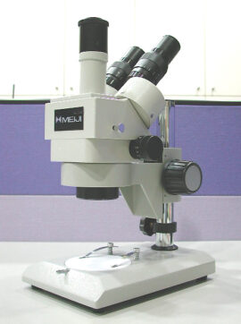 日本MEIJI EMZ5TR Zoom三眼實體顯微鏡(整新二手)