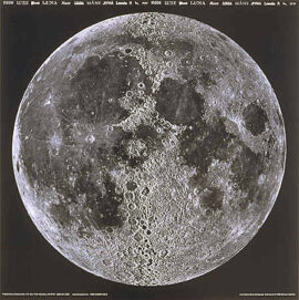 月球影像海報